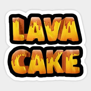 Lave Cake Sticker